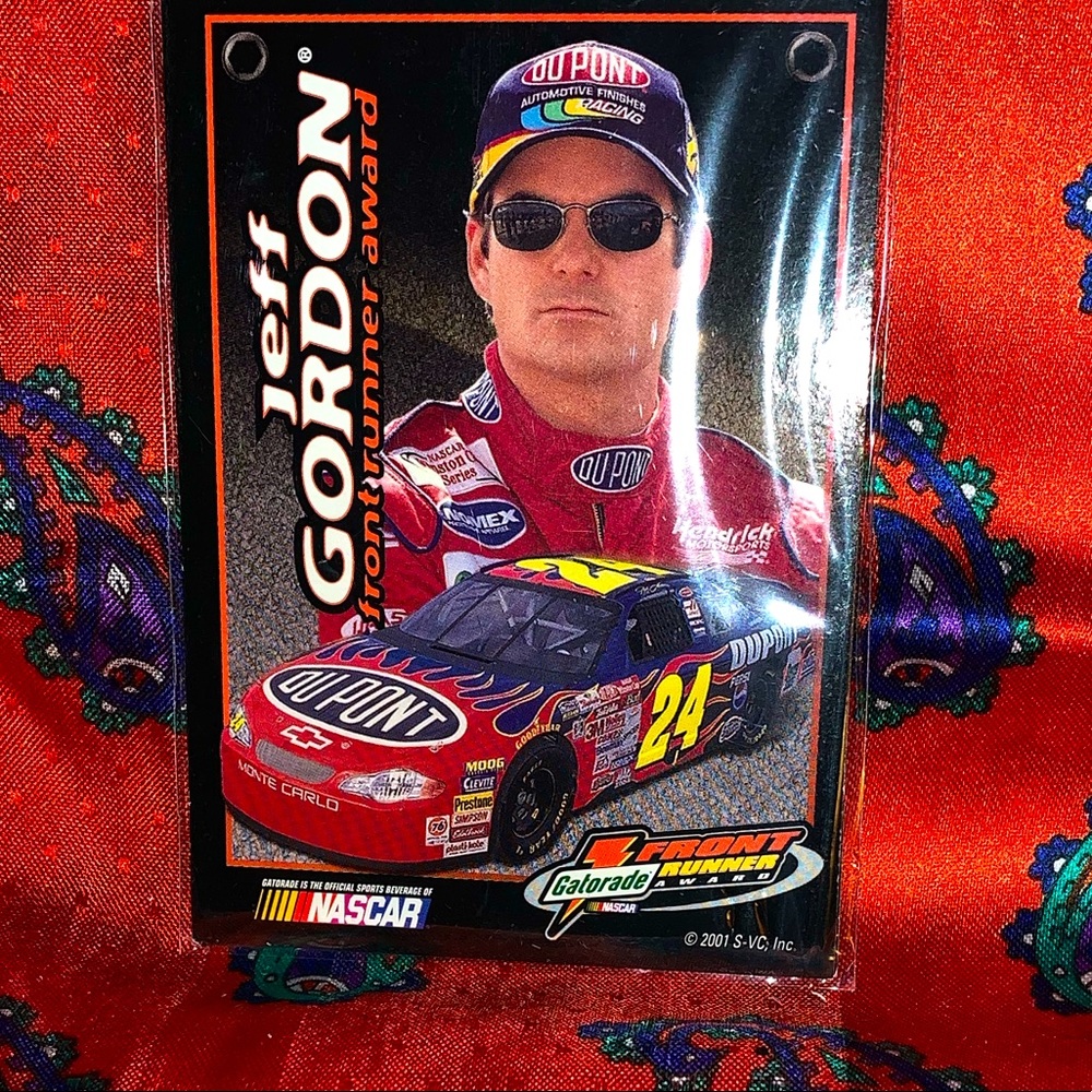 Rare Jeff Gordon trading card